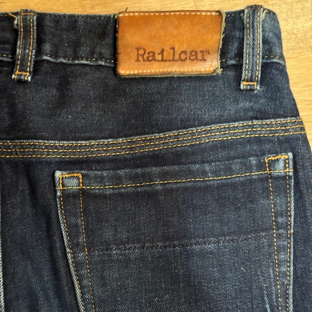 Women’s Railcar Denim Straight Leg Jeans 27 - Picture 3 of 4